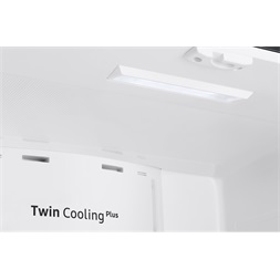 Samsung RF50C530EB1/EO fekete, Side-by-Side, Hűtő:330L, Fagyasztó:165L, Twin Cooling Plus hűtőszekrény