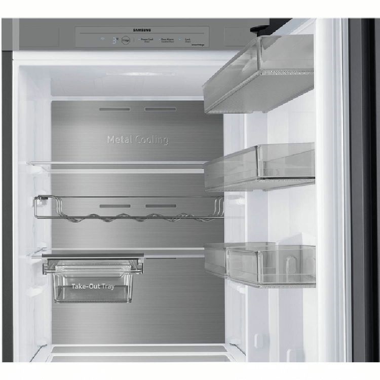 Samsung RR39C76C322/EF fekete, egyajtós, Hűtő:387L, hűtőszekrény