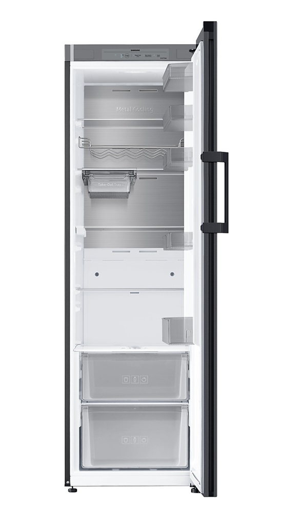 Samsung RR39C76C322/EF fekete, egyajtós, Hűtő:387L, hűtőszekrény