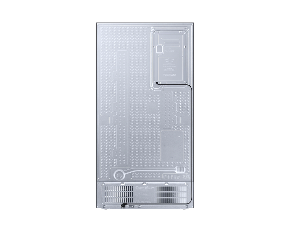 Samsung RS66A8100S9/EF ezüst, Side-by-Side, Hűtő:409L, Fagyasztó:243L, Twin Cooling Plus hűtőszekrény
