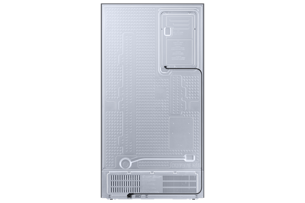 Samsung RS66A8101S9/EF ezüst, Side-by-Side, Hűtő:409L, Fagyasztó:243L, Twin Cooling Plus hűtőszekrény