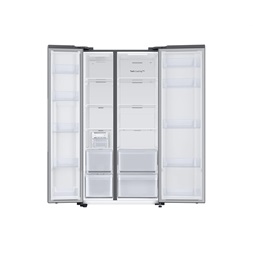 Samsung RS66A8101S9/EF ezüst, Side-by-Side, Hűtő:409L, Fagyasztó:243L, Twin Cooling Plus hűtőszekrény