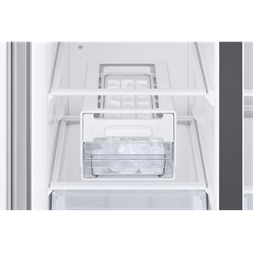 Samsung RS66A8101S9/EF ezüst, Side-by-Side, Hűtő:409L, Fagyasztó:243L, Twin Cooling Plus hűtőszekrény