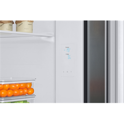 Samsung RS66A8101S9/EF ezüst, Side-by-Side, Hűtő:409L, Fagyasztó:243L, Twin Cooling Plus hűtőszekrény