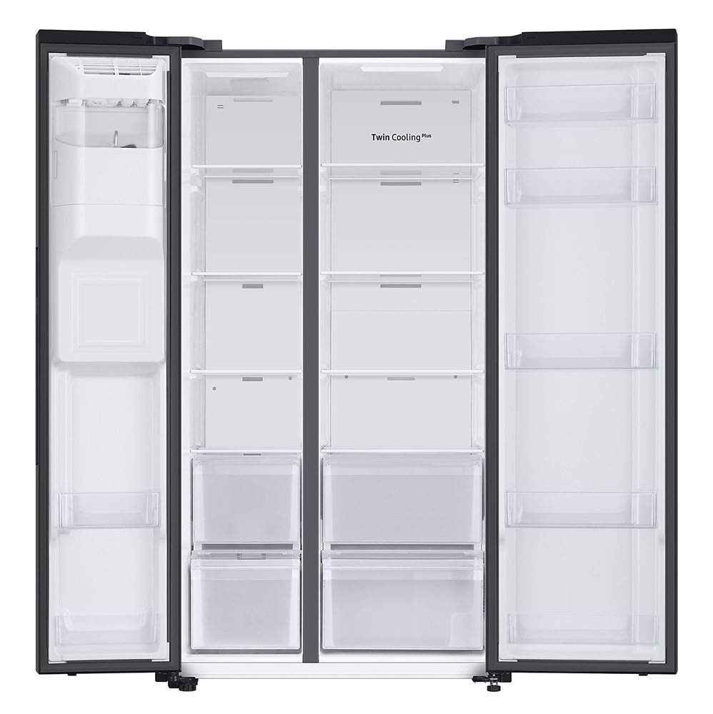 Samsung RS67A8811B1/EF fekete, Side-by-Side, Hűtő:409L, Fagyasztó:225L, Twin Cooling Plus hűtőszekrény