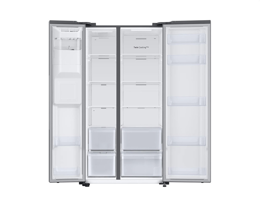 Samsung RS67A8811S9/EF ezüst, Side-by-Side, Hűtő:409L, Fagyasztó:225L, No frost hűtőszekrény