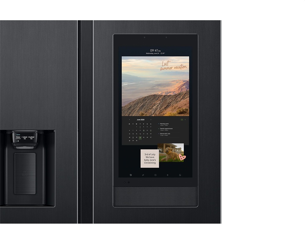 Samsung RS6HA8891B1/EF fekete, Side-by-Side, Hűtő:389L, Fagyasztó:225L, hűtőszekrény