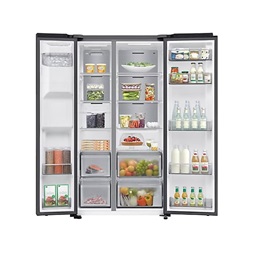 Samsung RS70F64KE feO side-by- side, Hűtő:420L, Fagyasztó:220L, hűtőszekrény