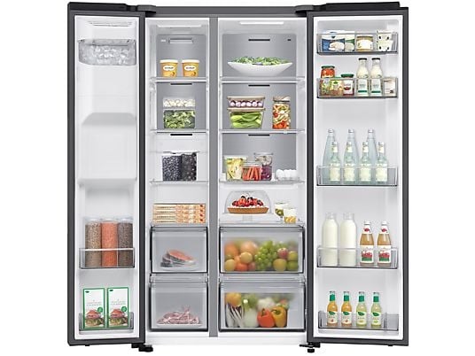 Samsung RS70F64KE feO side-by- side, Hűtő:420L, Fagyasztó:220L, hűtőszekrény