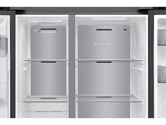 Samsung RS70F64KE feO side-by- side, Hűtő:420L, Fagyasztó:220L, hűtőszekrény
