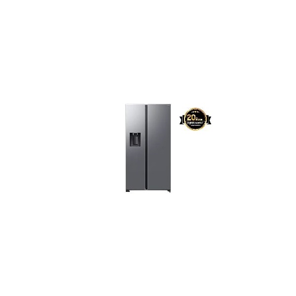 Samsung RS70F64KETEO szürke, Side-by-Side, Hűtő:420L, Fagyasztó:220L, hűtőszekrény