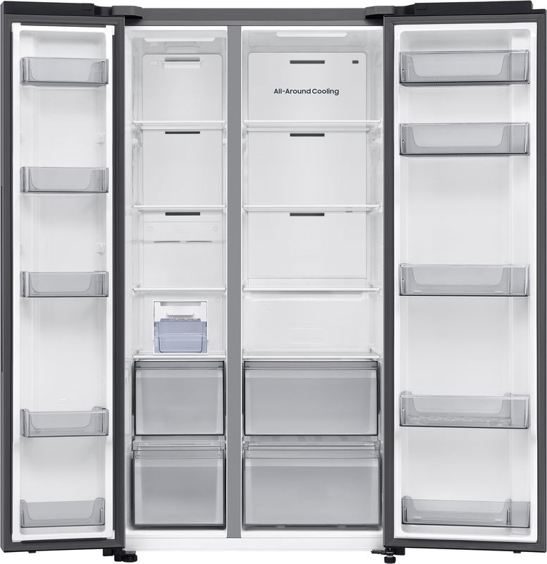 Samsung RS70F65QETEO side-by- side, Hűtő:420L, Fagyasztó:239L, hűtőszekrény