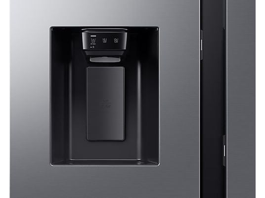 Samsung RS90F66BETEO inox, Side-by-Side, Hűtő:389L, Fagyasztó:225L, hűtőszekrény