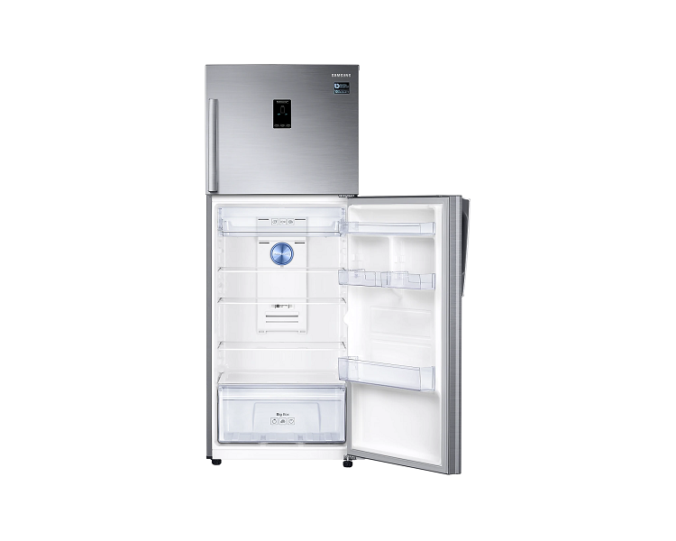 Samsung RT38K5435S9/EO ezüst, felülfagyasztós, Hűtő:295L, Fagyasztó:89L, No frost hűtőszekrény