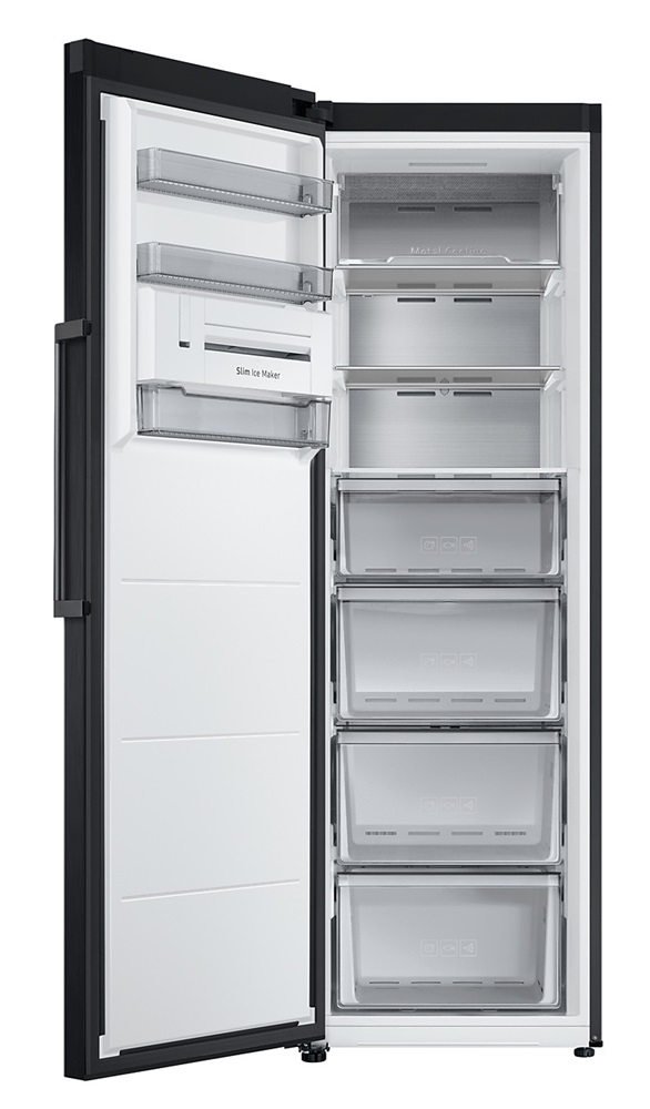 Samsung RZ32C7CBEB1/EF fekete, egyajtós, Hűtő:263L, fagyasztószekrény