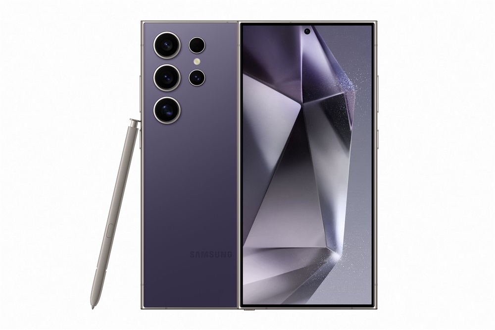 Samsung S928B Galaxy S24 Ultra 6,8" 5G 12/256GB DualSIM Titánlila okostelefon