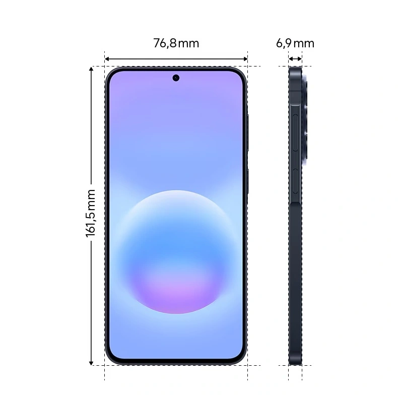 Samsung SM-A576BDBBEUE Galaxy A57 6,7" 5G 8/128GB DualSIM király tengerészkék okostelefon