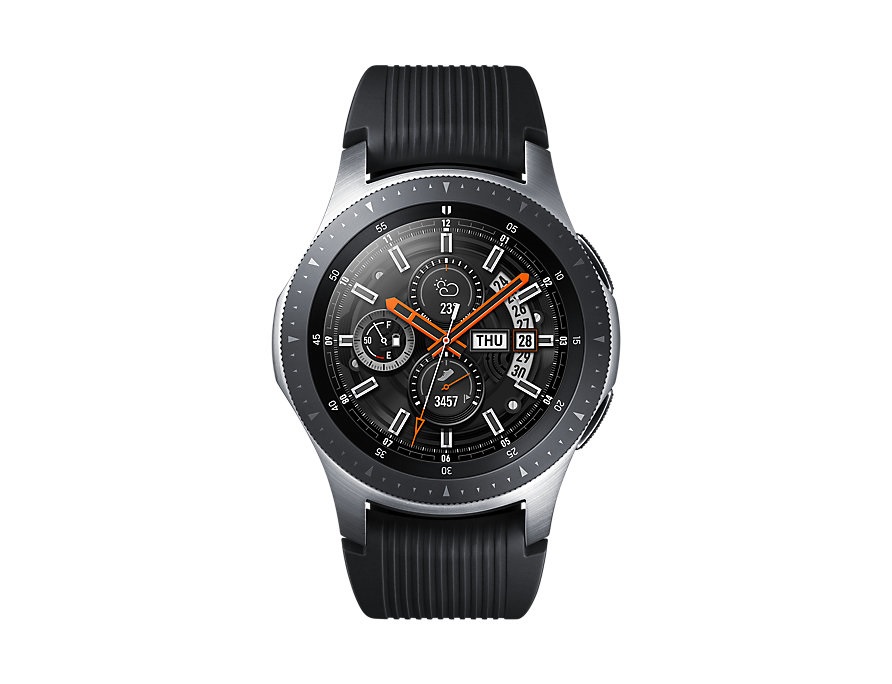 Samsung SM-R800NZSAXEH Galaxy Watch (46 mm) ezüst okosóra