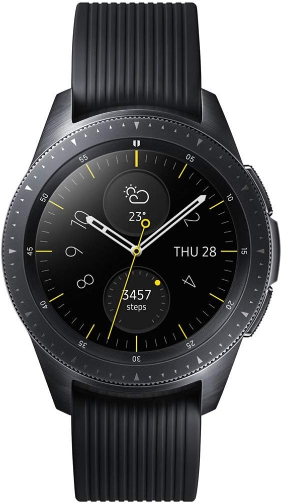 Samsung SM-R810NZKAXEH Galaxy Watch (42 mm) fekete okosóra