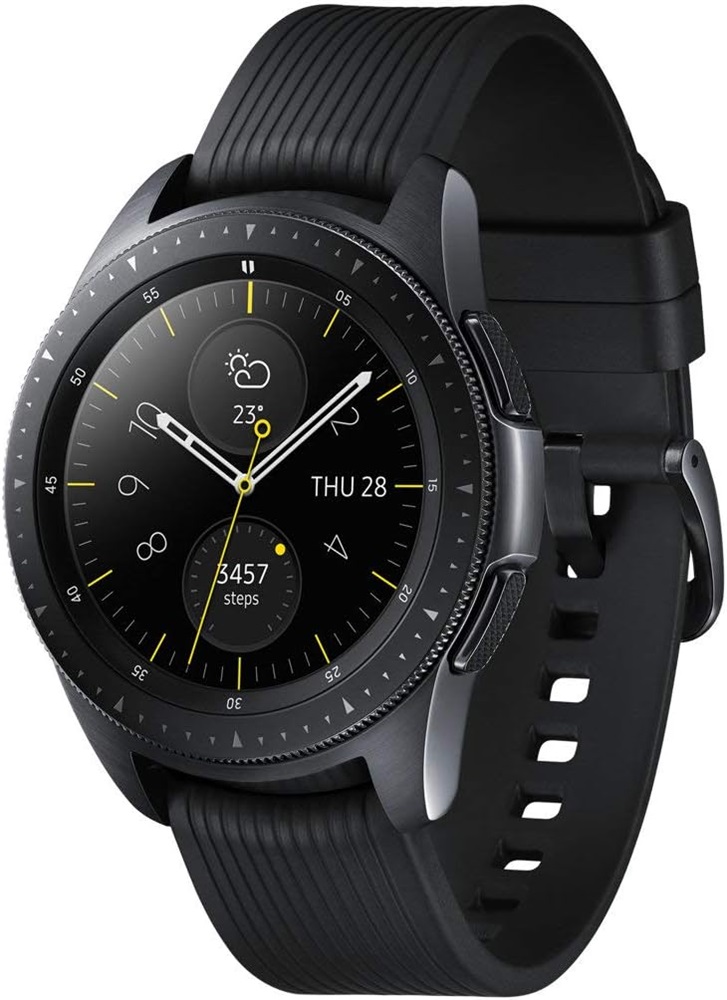 Samsung SM-R810NZKAXEH Galaxy Watch (42 mm) fekete okosóra