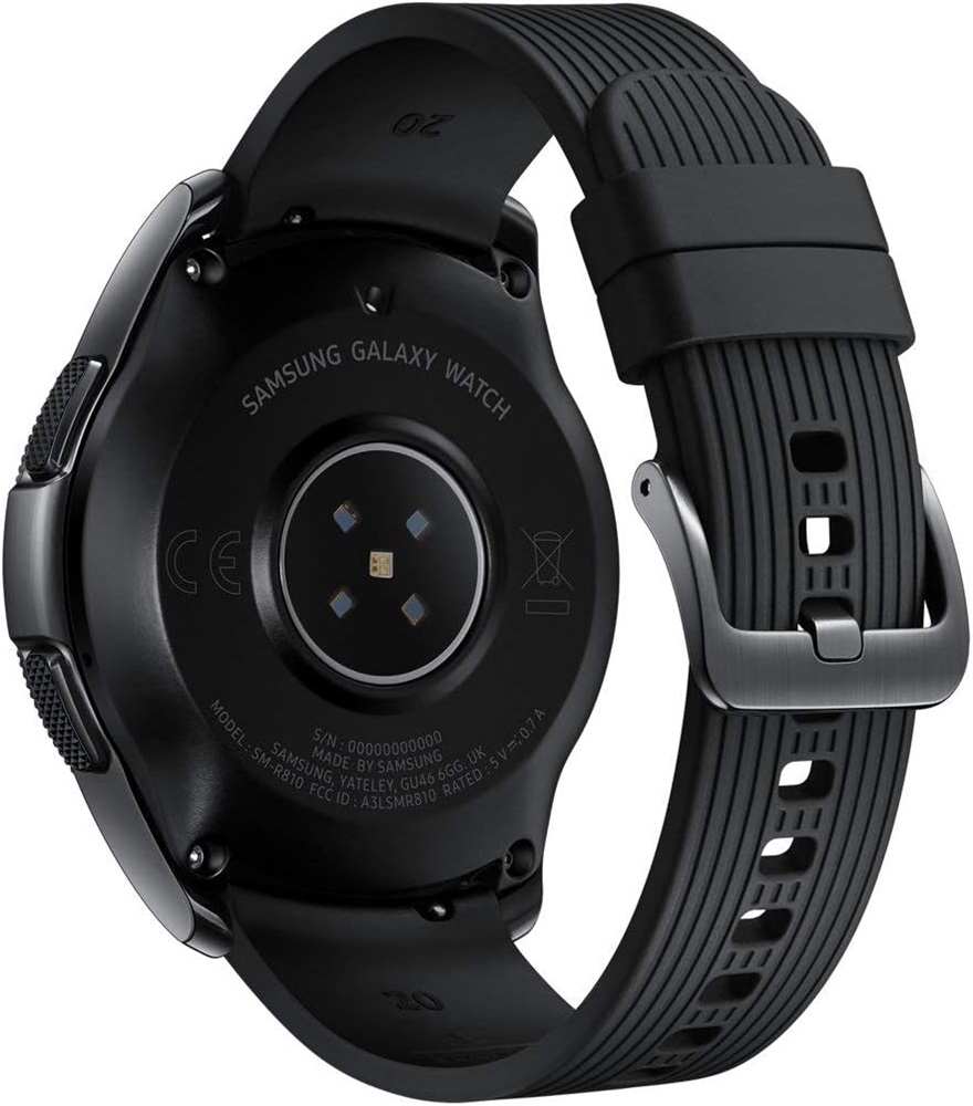 Samsung SM-R810NZKAXEH Galaxy Watch (42 mm) fekete okosóra