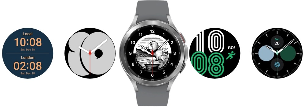 Samsung SM-R895FZKAEUE Galaxy Watch 4 Classic LTE eSIM (46mm) fekete okosóra