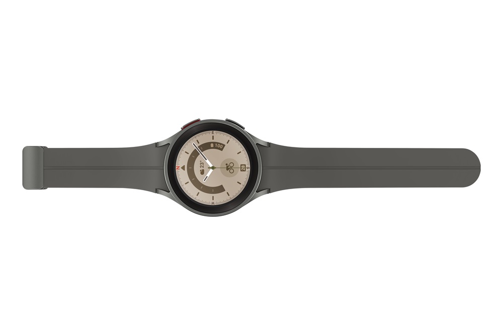 Samsung SM-R925FZTAEUE Galaxy Watch 5 Pro (45mm) LTE titánium okosóra (Újracsomagolt)