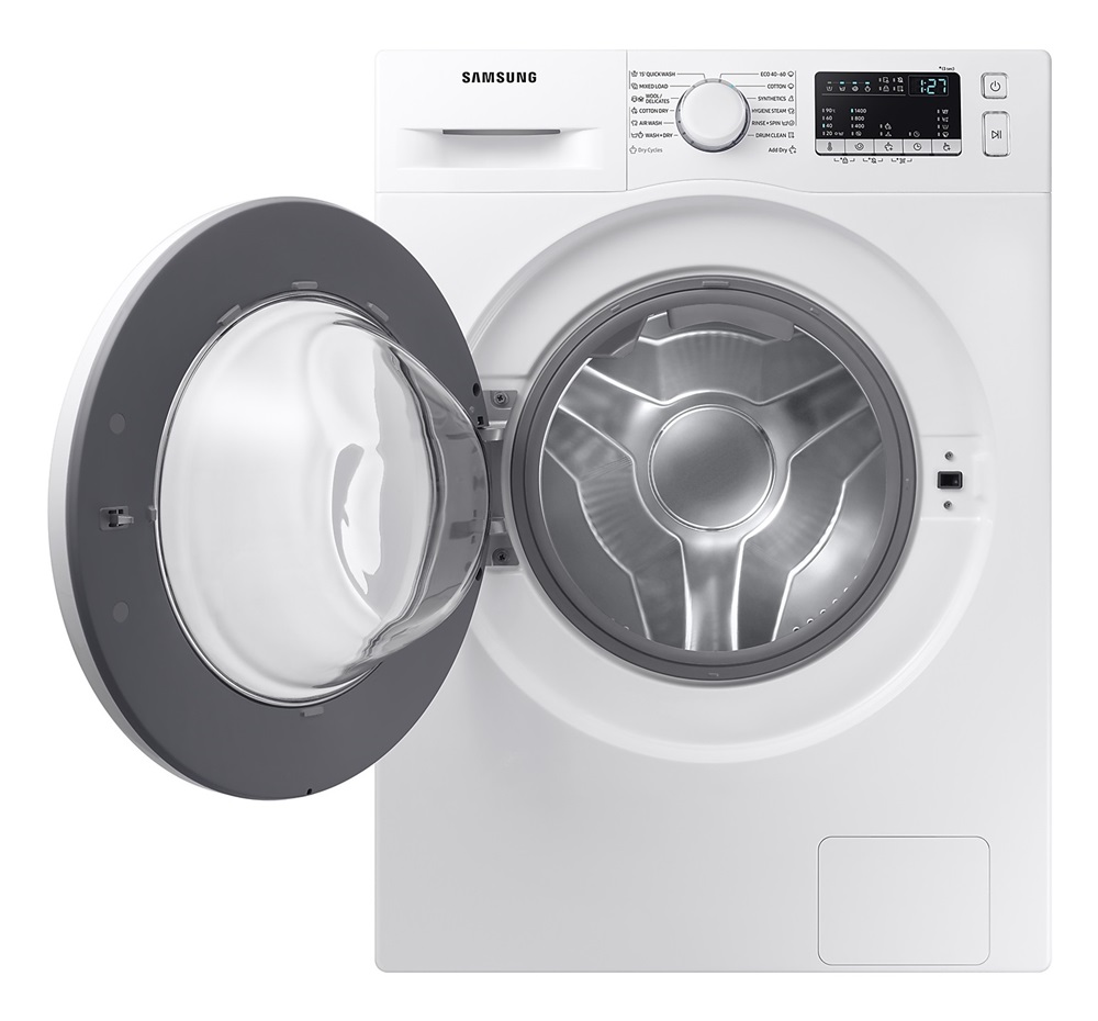 Samsung WD80T4046EE/LE fehér, elöltöltős, max.1400ford., 8 kg/5 kg, mosó-szárítógép (Újszerű)