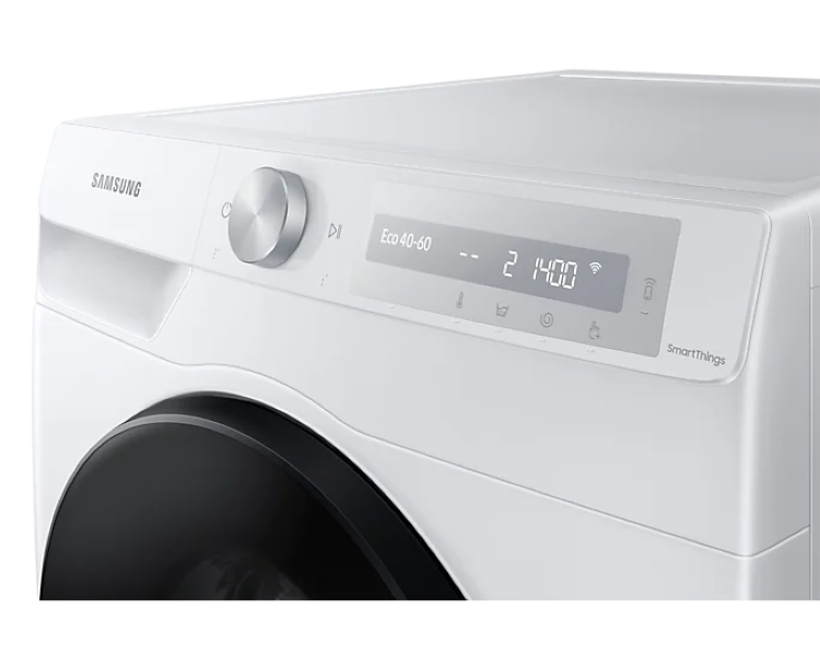Samsung WD80T634DBH/S6 fehér, elöltöltős, max.1400ford., 8 kg/5 kg, mosó-szárítógép (Újszerű)