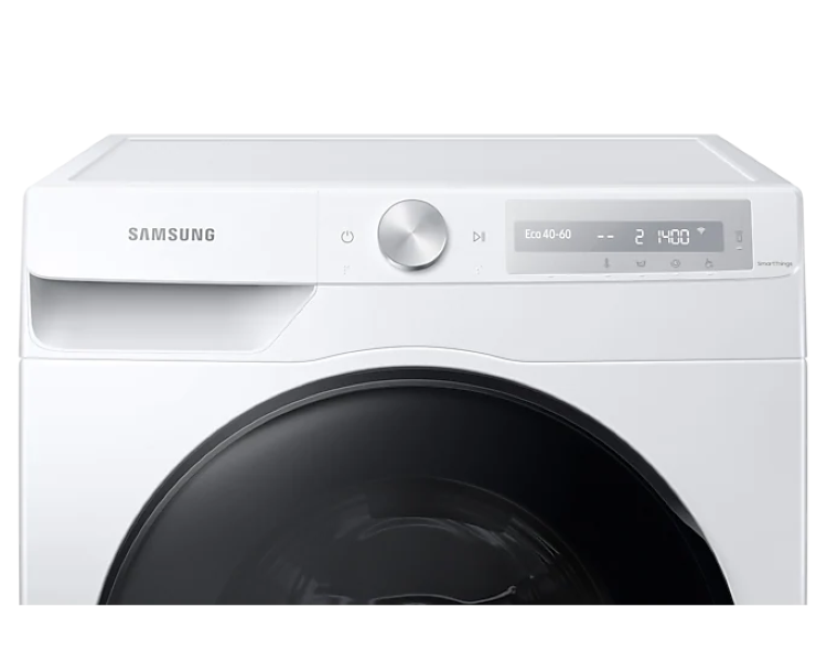 Samsung WD80T634DBH/S6 fehér, elöltöltős, max.1400ford., 8 kg/5 kg, mosó-szárítógép (Újszerű)
