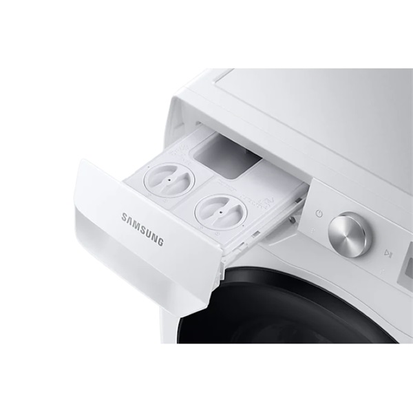 Samsung WD80T634DBH/S6 fehér, elöltöltős, max.1400ford., 8 kg/5 kg, mosó-szárítógép (Újszerű)