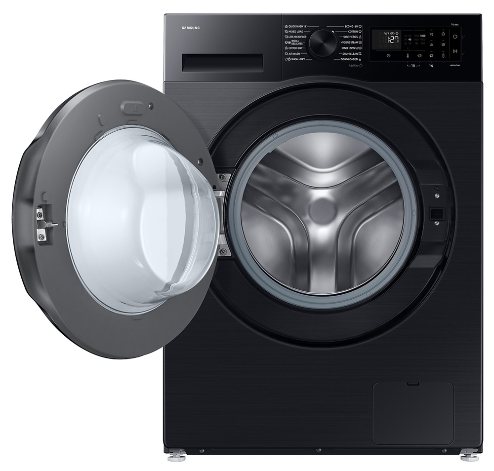 Samsung WD90DG5B15BBLE fekete, elöltöltős, max.1400ford., 9 kg/6 kg, mosó-szárítógép