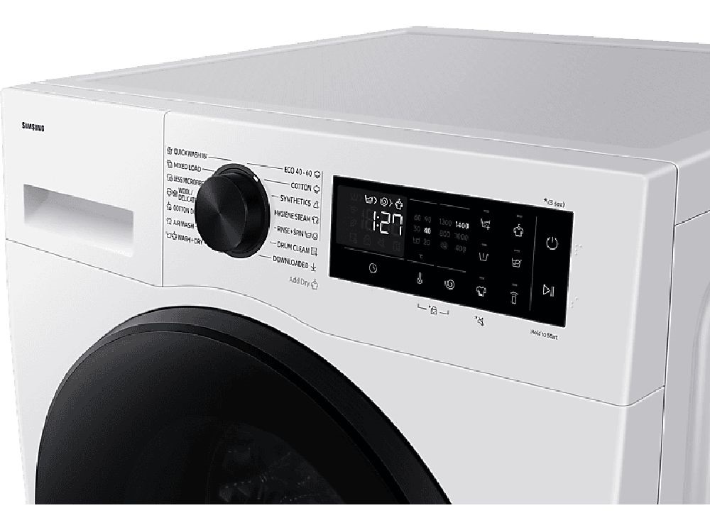 Samsung WD90DG5B15BELE fehér, elöltöltős, max.1400ford., 9 kg/6 kg, mosó-szárítógép