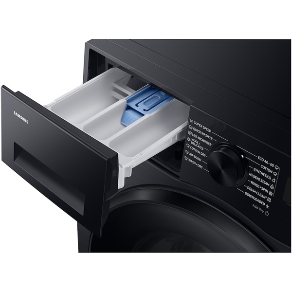Samsung WD90DG5G34BBLE fekete, elöltöltős, max.1400ford., 9 kg/5 kg, mosó-szárítógép