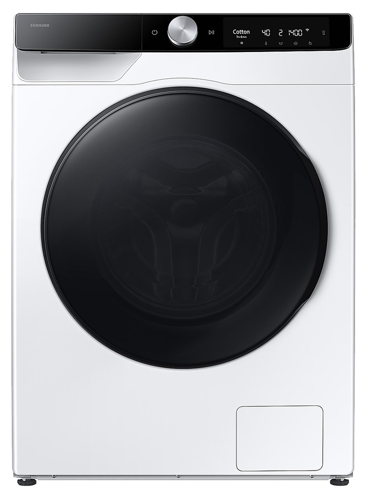 Samsung WD90DG6B85BKU4 fehér, elöltöltős, max.1400ford., 9 kg/6 kg, mosó-szárítógép (Újszerű)