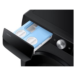 Samsung WD90DG6G94BBU4 fekete, elöltöltős, max.1400ford., 9 kg/5 kg, mosó-szárítógép (Újszerű)