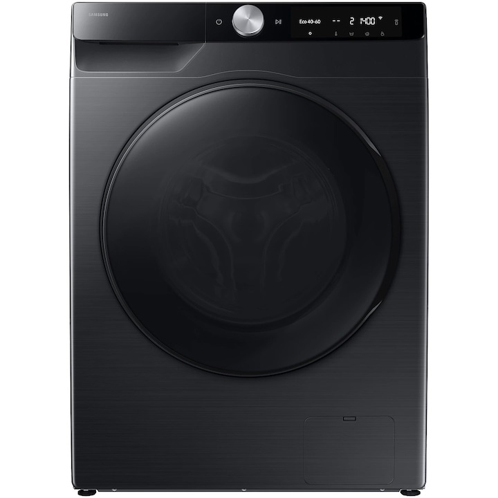Samsung WD90DG6G94BBU4 fekete, elöltöltős, max.1400ford., 9 kg/5 kg, mosó-szárítógép (Újszerű)