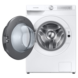 Samsung WD90T634DBH/S6 fehér, elöltöltős, max.1400ford., 9 kg/6 kg, mosó-szárítógép (Újszerű)