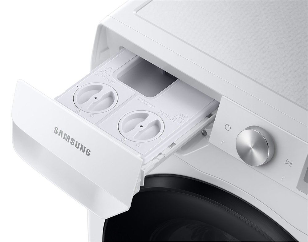 Samsung WD90T634DBH/S6 fehér, elöltöltős, max.1400ford., 9 kg/6 kg, mosó-szárítógép (Újszerű)