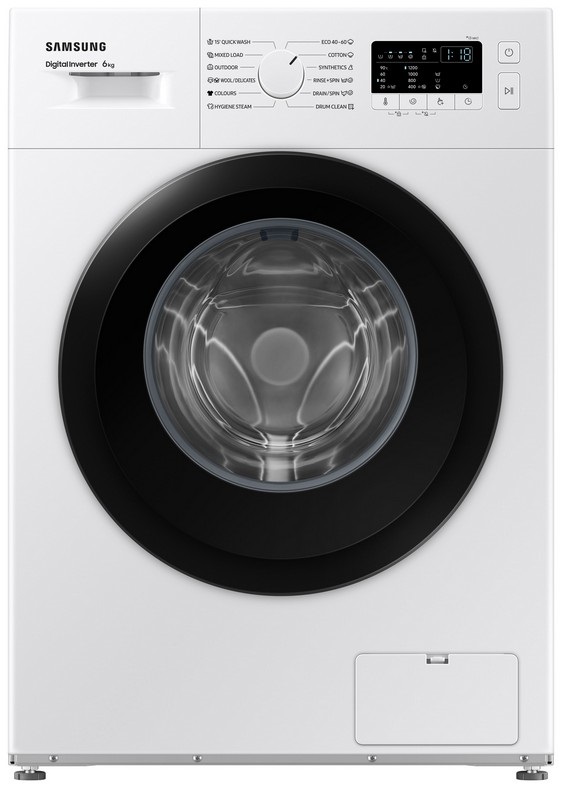 Samsung WW60A3120BE/LE fehér, elöltöltős, keskeny, max.1200ford., 6 kg, mosógép
