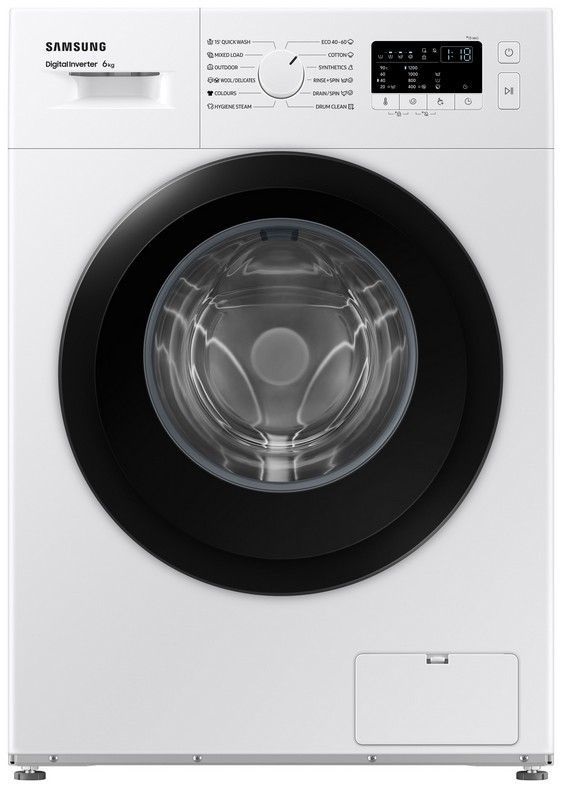 Samsung WW60A3120BE/LE fehér, elöltöltős, keskeny, max.1200ford., 6 kg, mosógép (Újszerű)