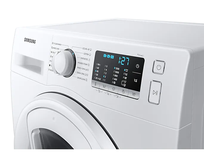 Samsung WW65AA626TE/LE fehér, elöltöltős, max.1200ford., 6,5 kg, mosógép