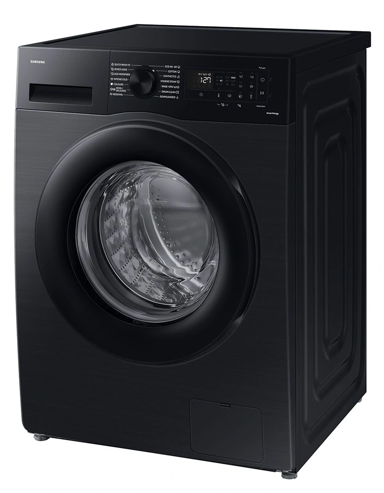 Samsung WW80CGC04DABLE fekete, elöltöltős, max.1400ford., 8 kg, mosógép (Használt - A)