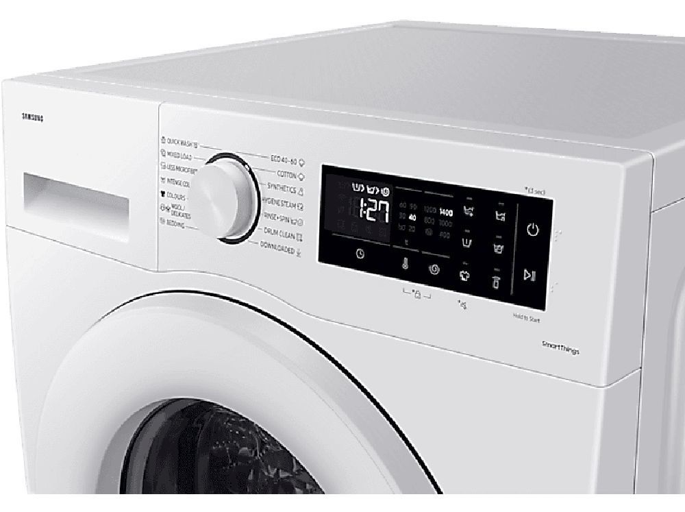 Samsung WW80CGC04DTELE fehér, elöltöltős, max.1400ford., 8 kg, mosógép (Újszerű)