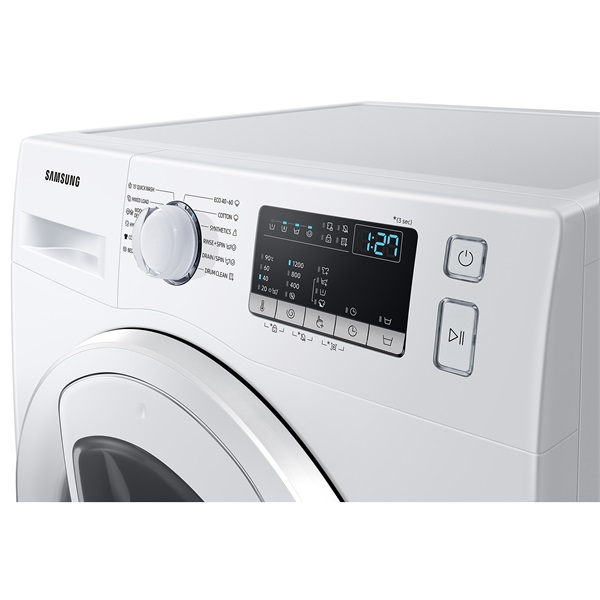 Samsung WW80T4520TE/LE fehér, elöltöltős, max.1200ford., 8 kg, mosógép (Használt - B)