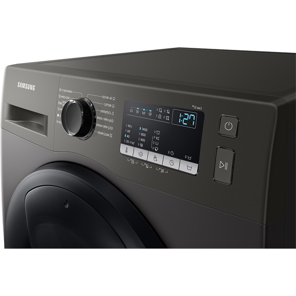 Samsung WW80T4540AX/LE Inox, elöltöltős, max.1400ford., 8 kg, mosógép