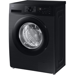 Samsung WW90DG5G34ABLE fekete, elöltöltős, keskeny, max.1400ford., 9 kg, mosógép (Újszerű)
