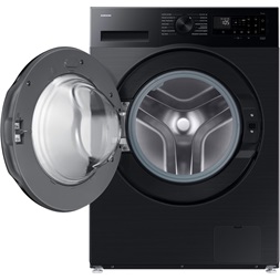 Samsung WW90DG5G34ABLE fekete, elöltöltős, keskeny, max.1400ford., 9 kg, mosógép (Újszerű)