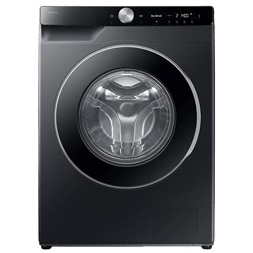 Samsung WW90DG6U25LBU4 fekete, elöltöltős, max.1400ford., 9 kg, mosógép (Újszerű)