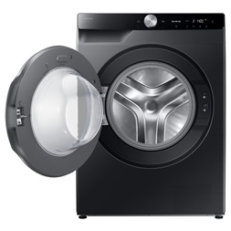 Samsung WW90DG6U25LBU4 fekete, elöltöltős, max.1400ford., 9 kg, mosógép (Újszerű)